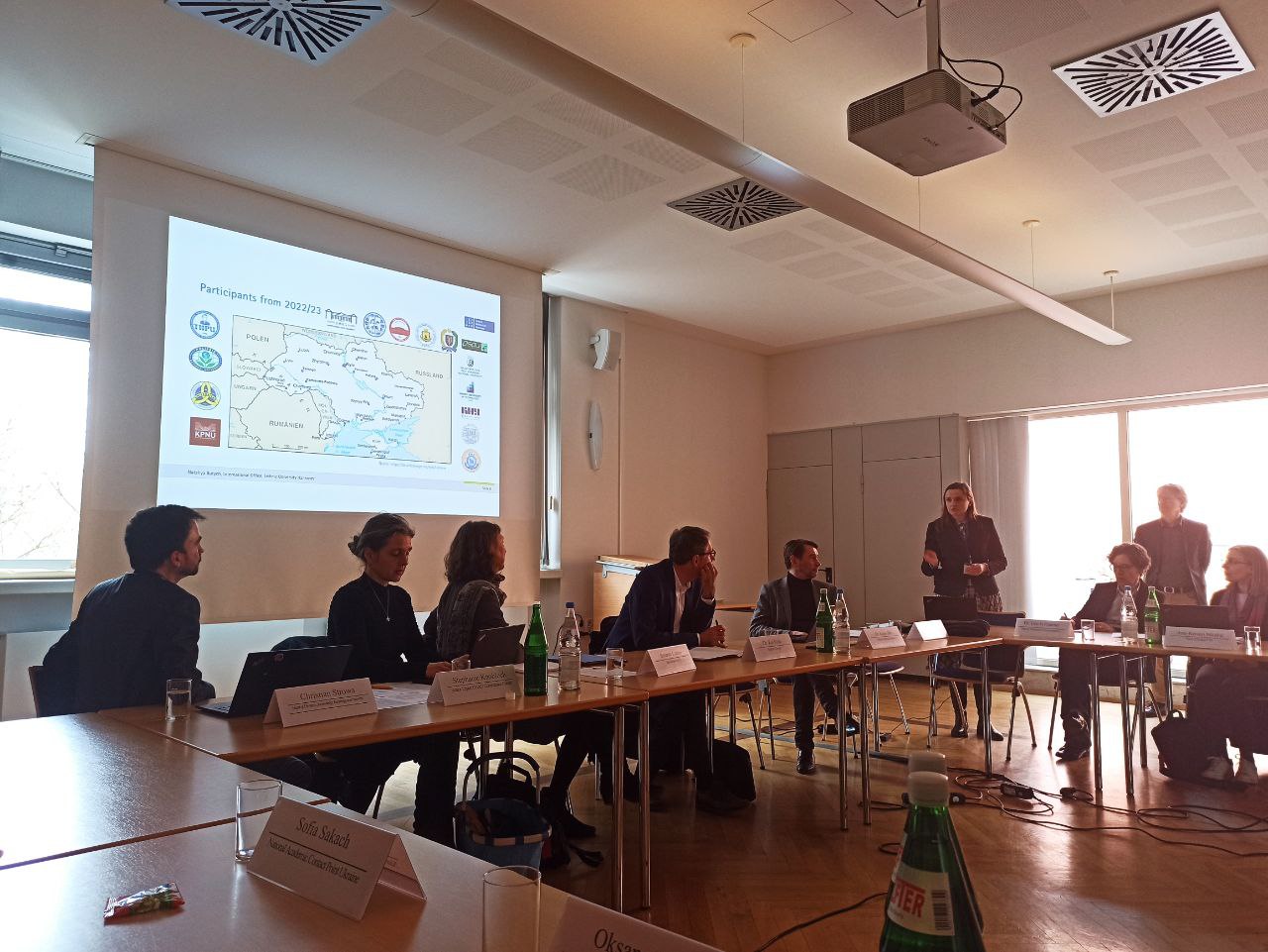 Координаторка програми MoI Ukraine Наталія Бутич представляє університети, що беруть участь у МоI Ukraine 2022–2023